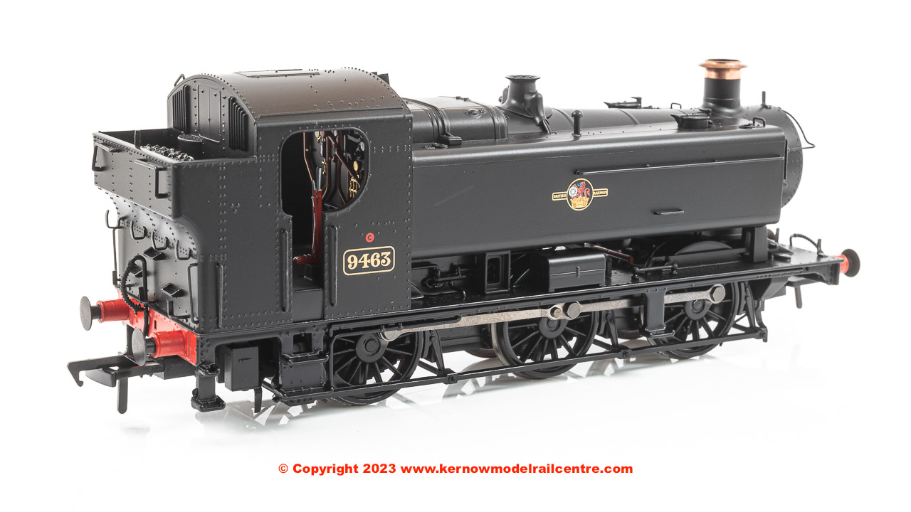 35-027A Bachmann GWR 94XX Pannier Tank number 9463 in BR Black with Late Crest